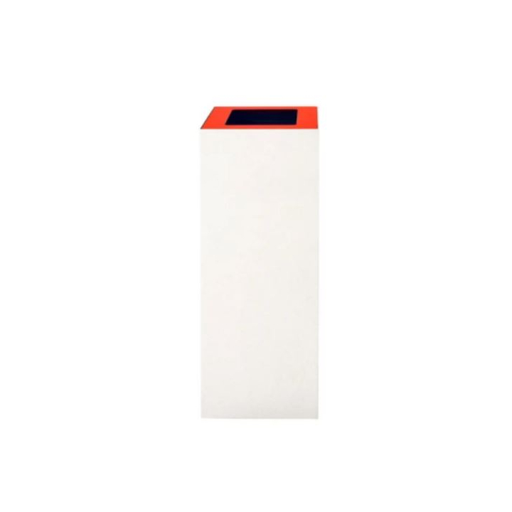 Open top voor modulaire afvalscheidingsbak, rood, VB 191185 (1 stuk) | afvalstroom bekers - 1