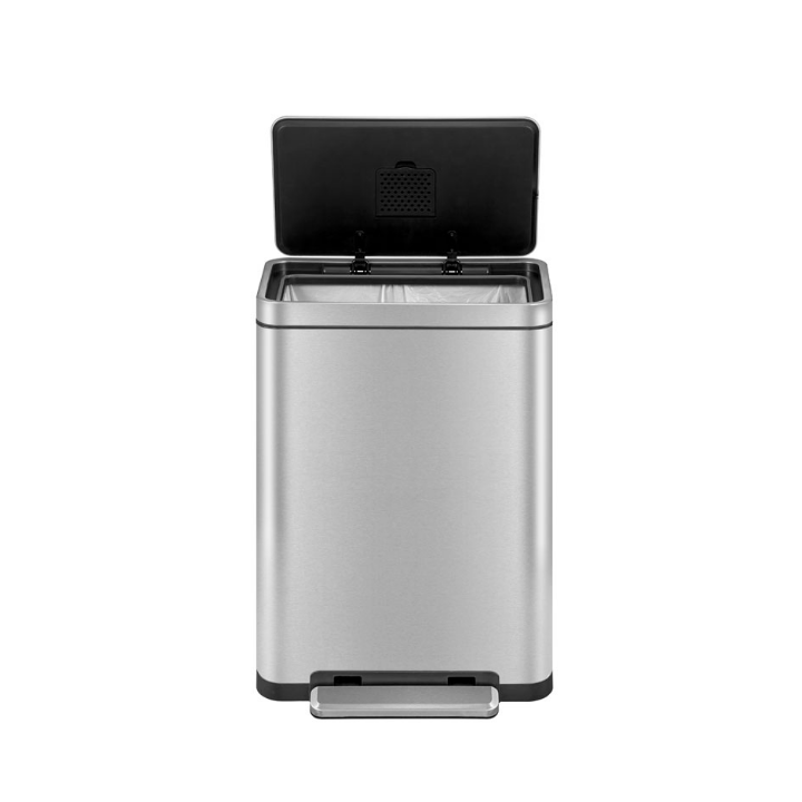 X-Cube EKO, pedaalemmer, 30 liter, mat RVS, VB 936830 - 1