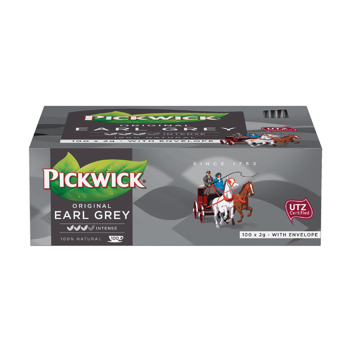 Pickwick, thee in envelop, 2 gram, earl grey (100 stuks) - 0