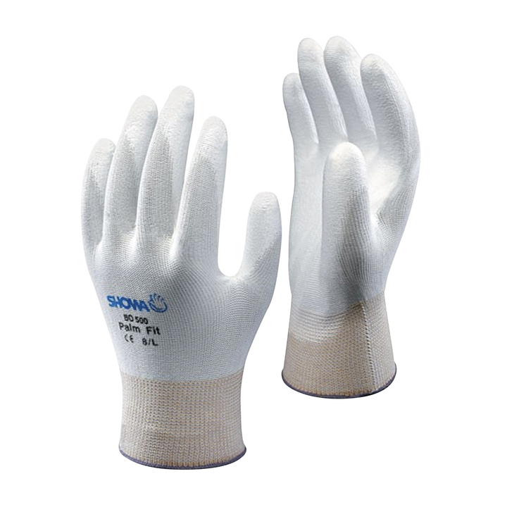 Griphandschoen showa bo500 wit l(27.71b0500w l) - 0
