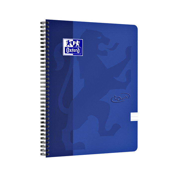 Collegeblok oxford touch dsp a4 lijn 70v blauw(400103994) - 0