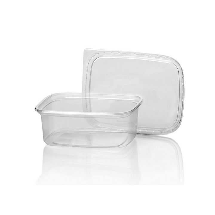Bakjes, rechthoek, PP, 108x82x40mm, 200ml, transp.(1000 st.) - 0