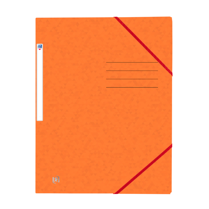 Elastomap oxford top file+ a4 oranje(400116307) - 0