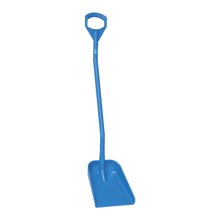 Vikan, schop smal, 127x26x28cm, blauw (1 stuk) | OP=OP AANBIEDING - 0