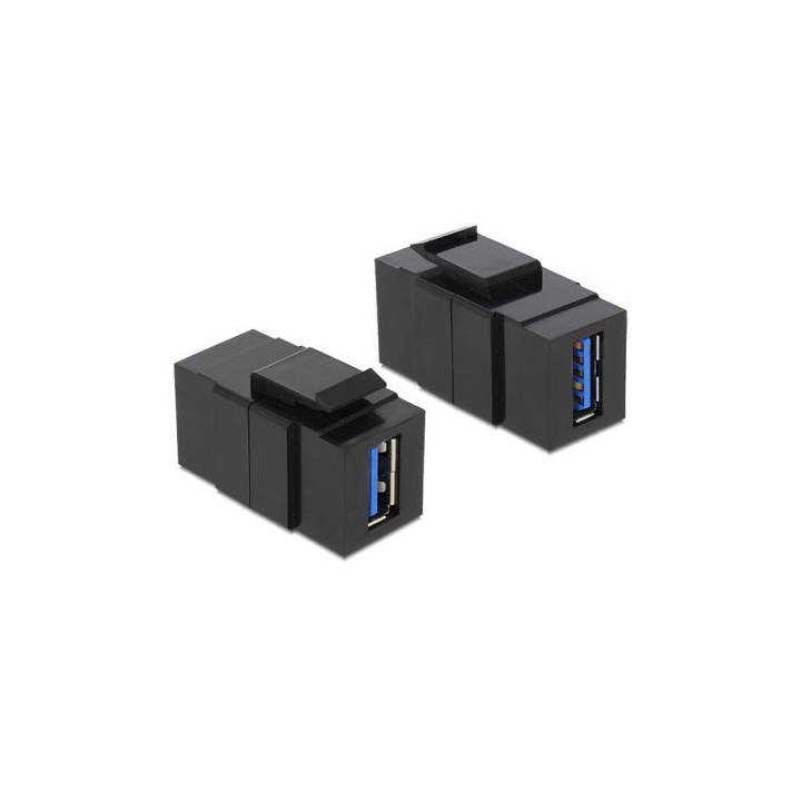 Filex, Keystone USB 3.0, zwart - 0