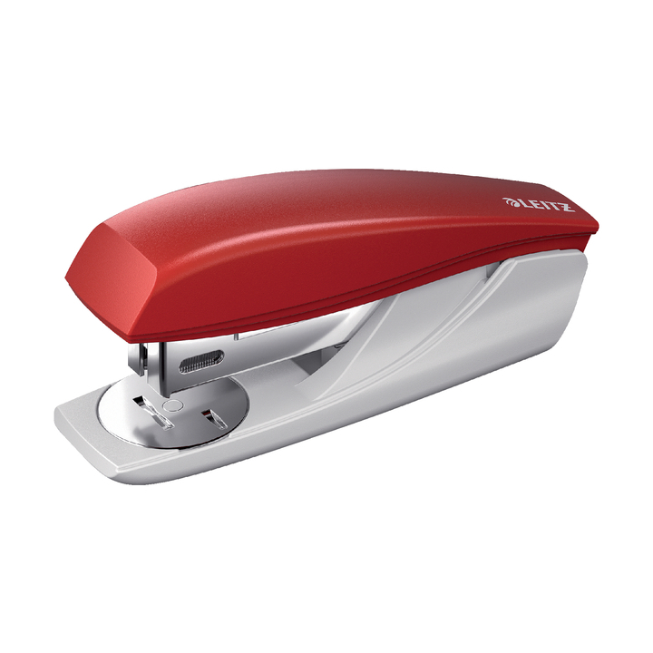 Nietmachine leitz 5501 24/6+26/6 inleg 60mm rood - 0