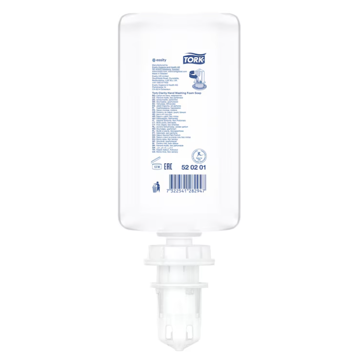 Tork Premium | Schuimzeep | 1000ml | Zuiver | S4 | 520201 (6 stuks) - 2