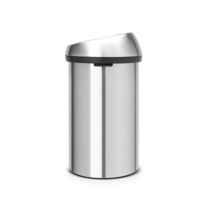 Brabantia, Touch Bin, 60 liter, mat zwart/mat RVS, VB 484506 - 2