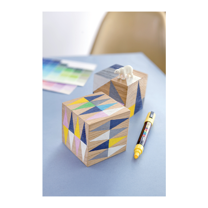 Verfstift posca ef wit(pc1mr bl) - 3