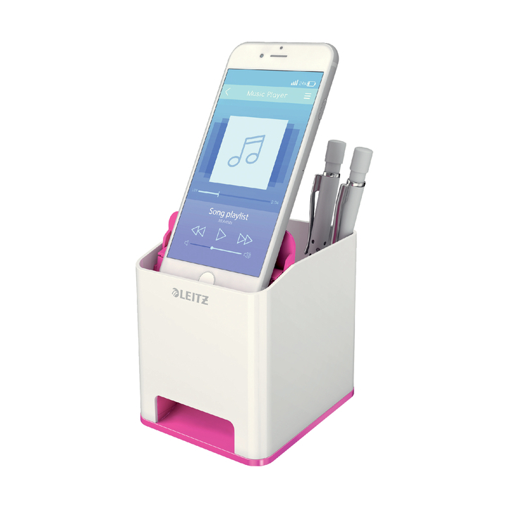 Pennenhouder leitz wow wit/roze(53631023) - 0