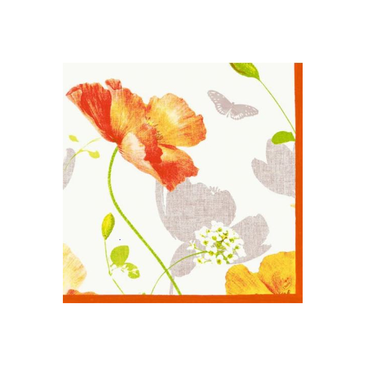 Servet Dunilin®, 40x40 cm, Poppy, 174263 (250 stuks) | OP=OP AANBIEDING - 0