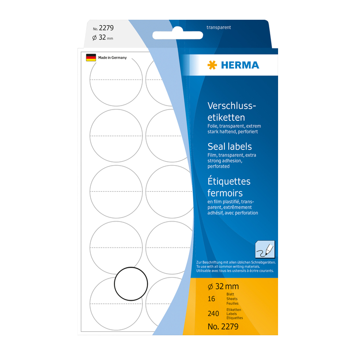 Etiket herma 2279 32mm 240st(2279) - 0