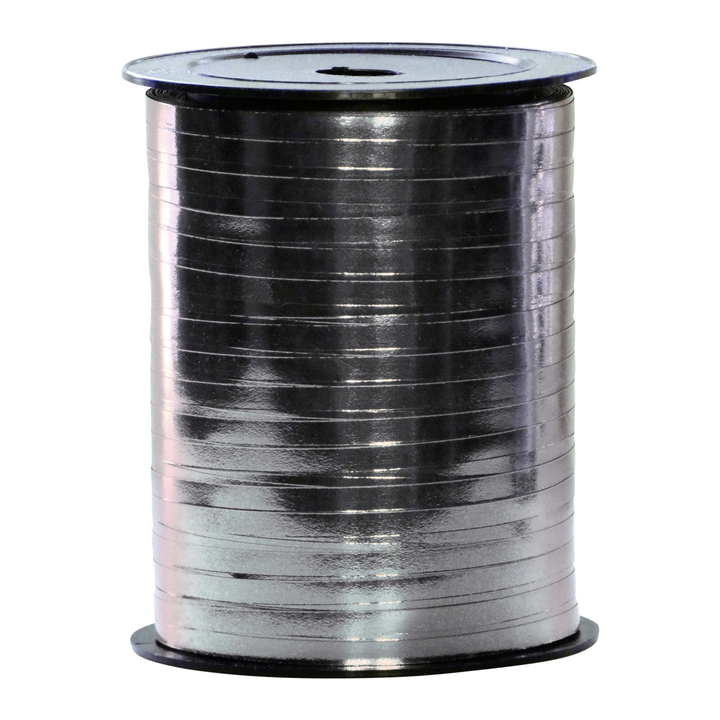 Polyband haza 250mx5mm metallic zilver - 0