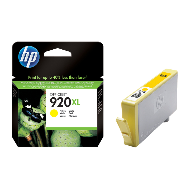 Inkcartridge hp cd974ae 920xl geel(cd974ae) - 0