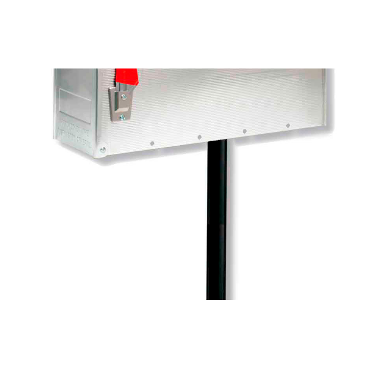 Paal t.b.v. U.S. Mailbox, 150 cm, zwart, VB 186503 - 0