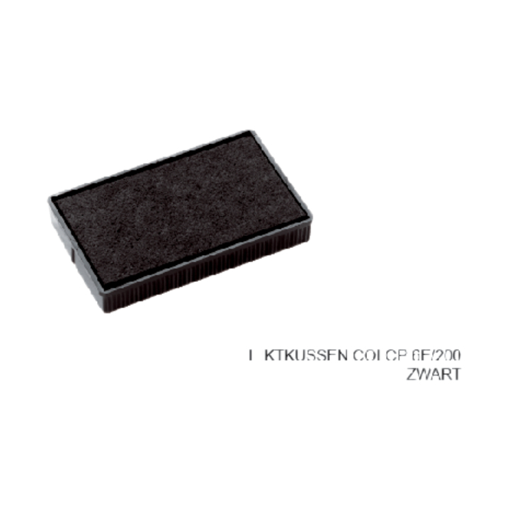 Inktkussen colop 6e/200 zwart - 0