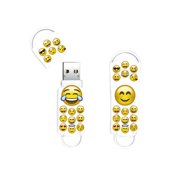 Usb-stick integral 64gb 2.0 emoji(infd64gbxpremoji) - 0