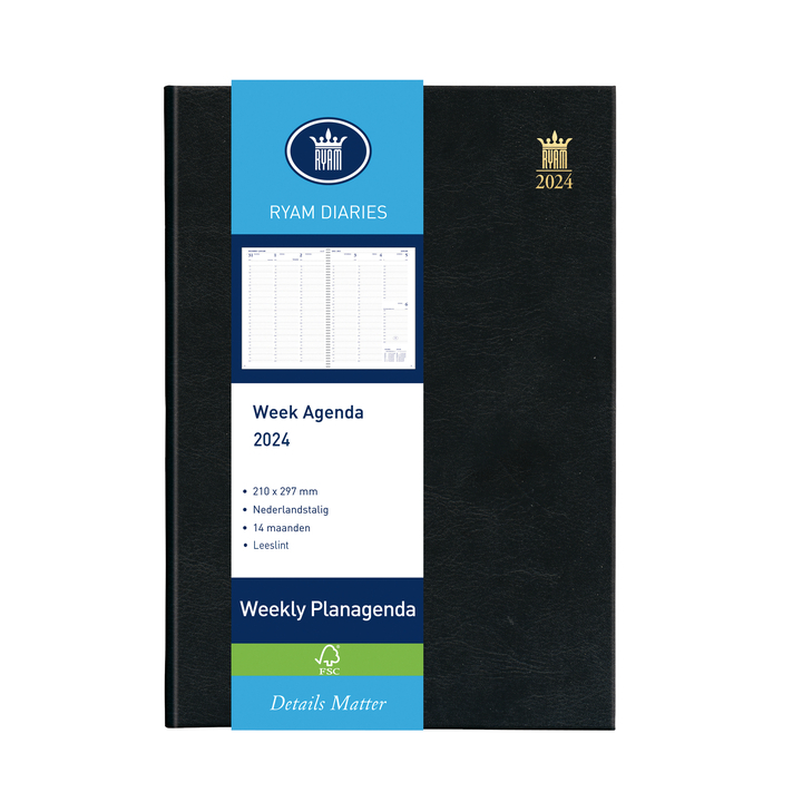 Agenda ryam weekly, 210x297mm, 2025 - 0