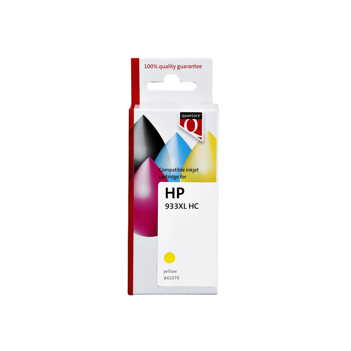 Inkcartridge Quantore alternatief tbv hp cn056ae 933xl geel - 0
