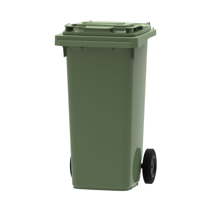 Mini-Rolcontainer | 120 Liter | Groen | VB 120000 - 0