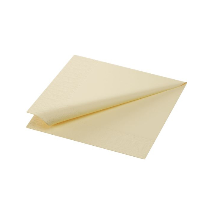 Duni Tissue, servet, 33x33 cm, 3-laags, Champagne, 2762 (1000 stuks) | OP=OP AANBIEDING - 0