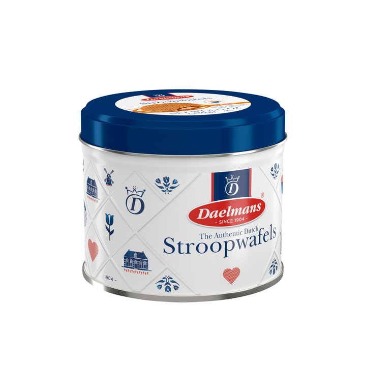 Daelmans, stroopwafel in blik, 8 stuks, 70101028 (1 blik) - 0