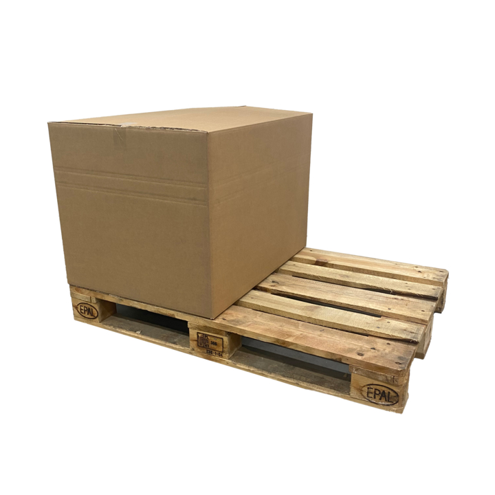 Palletdozen Halve Europallet | 800x600x550mm | BC-golf | Bruin - 0
