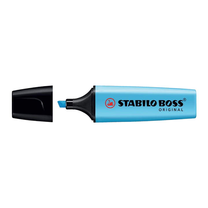 Markeerstift stabilo boss 7031 blauw - 0
