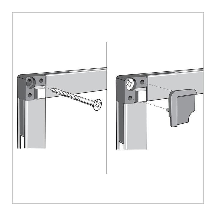 Whiteboard nobo essence 600x450mm staal(1905209) - 3