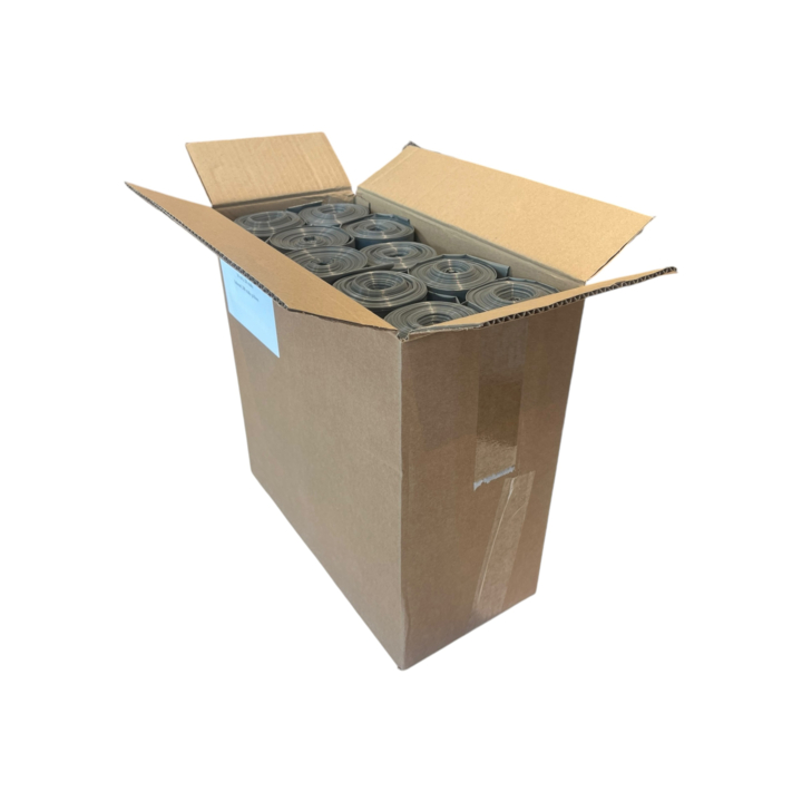 Vuilniszak | LDPE | 70x110cm | 120 Liter | T70 | Grijs (10 rollen x 20 zakken)  - 1