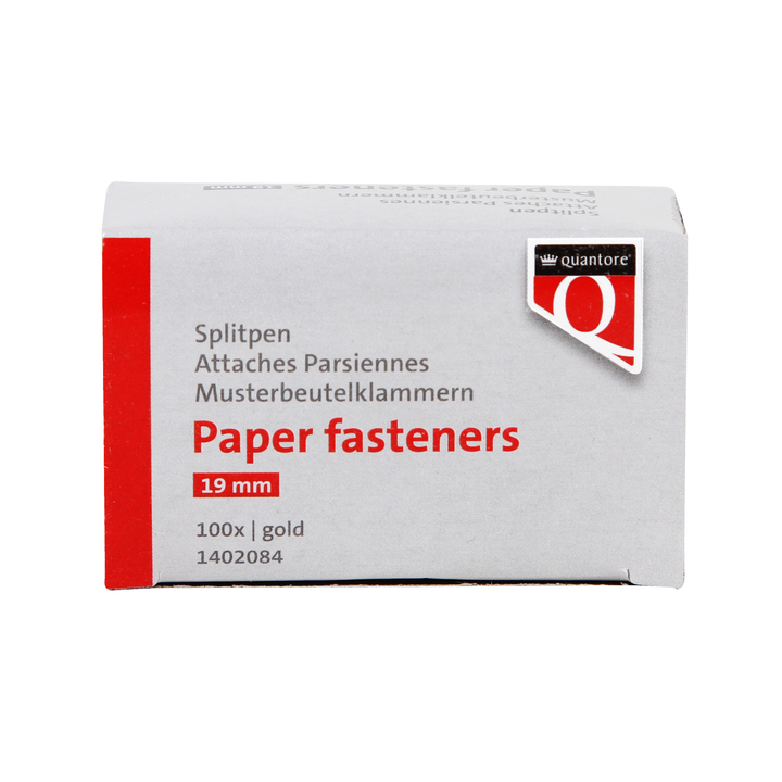 Splitpen quantore 19mm 100 stuks goud(1402084) - 0