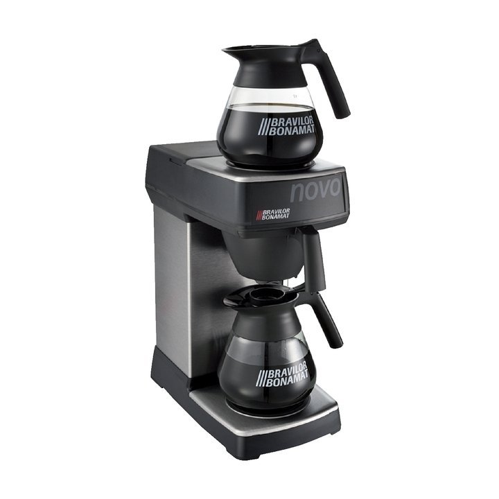 Bravilor Novo, koffiezetapparaat inclusief glazen kan, 8.010.080.31002 (1 stuk) - 0
