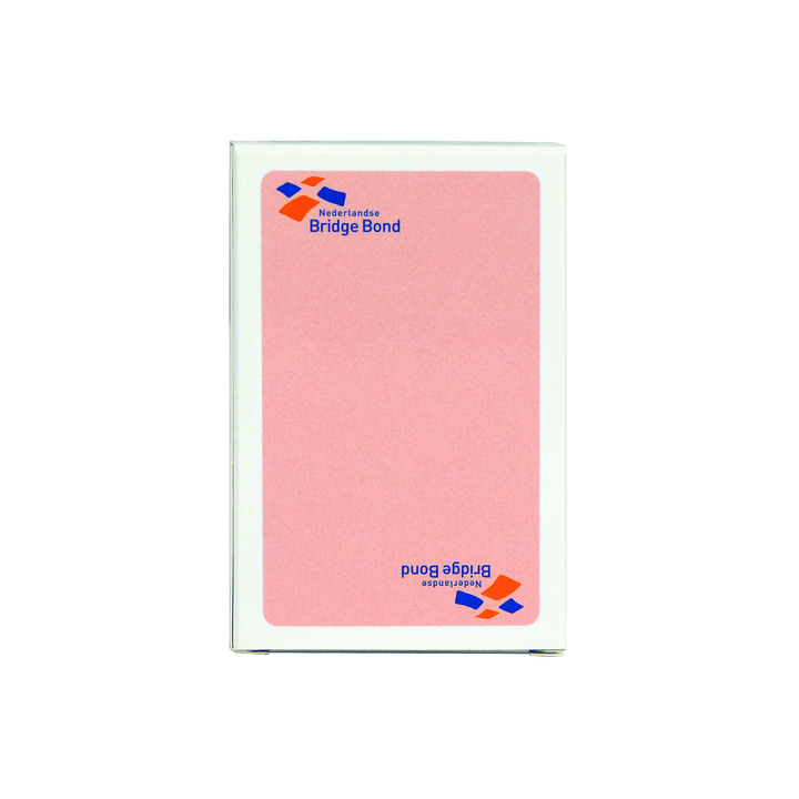 Speelkaarten bridge bond roze(8718719041635) - 0