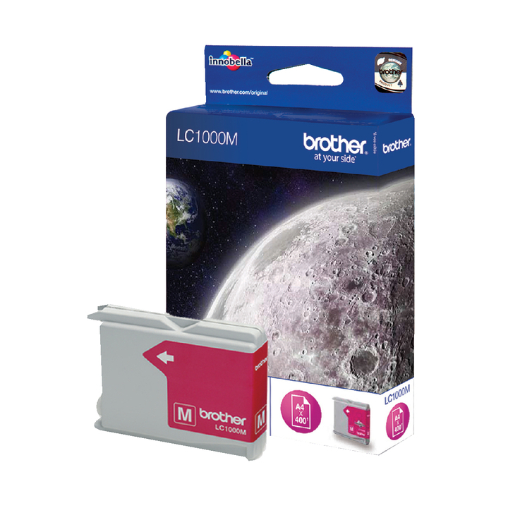 Inkcartridge brother lc-1000 rood - 0