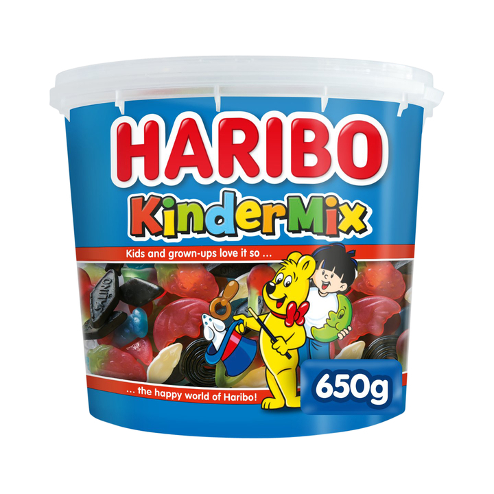 Haribo, 650 gram, kindermix (1 pot) - 0