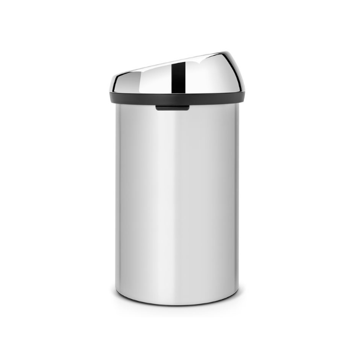 Brabantia, Touch Bin, 60 liter, metallic grijs, VB 402425 - 2