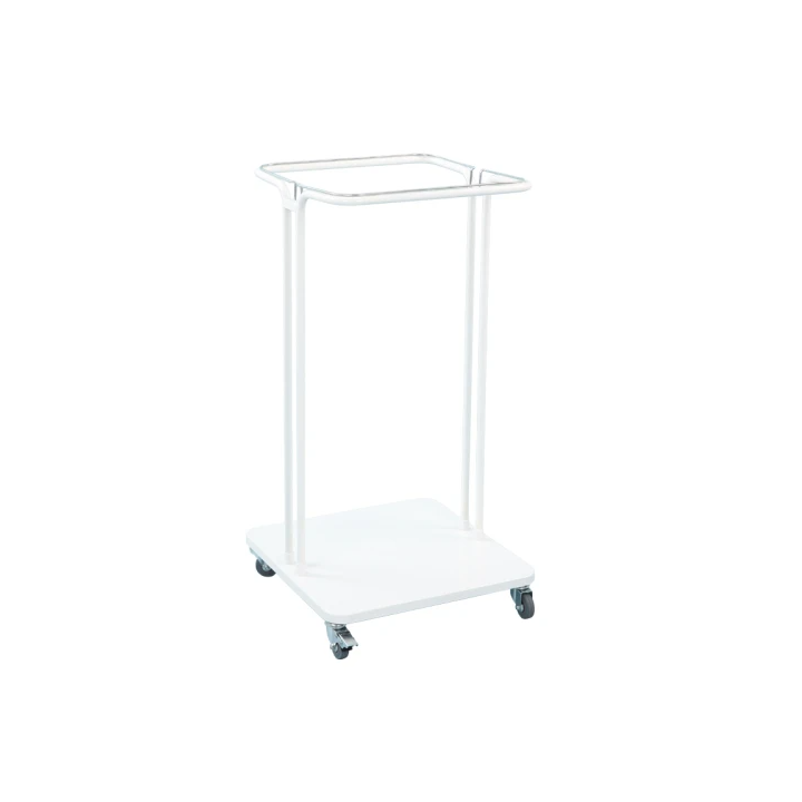 Saekko Boy | Verrijdbare Afvalzakhouder | 120 Liter | Wit | VB 145230 - 1
