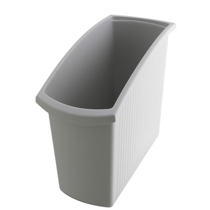 Papierbak Mondo, 18 liter, grijs, VB 201840 - 0