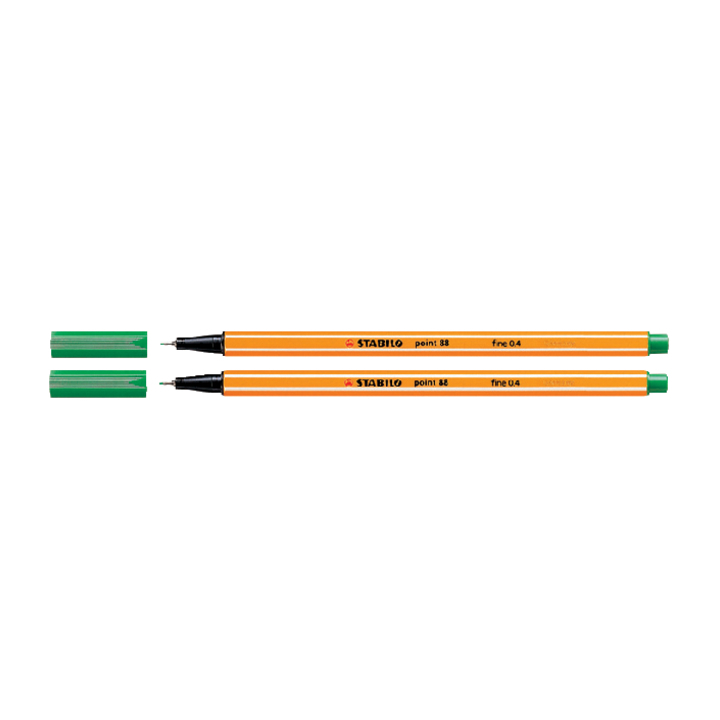 Fineliner stabilo point 88 groen - 0