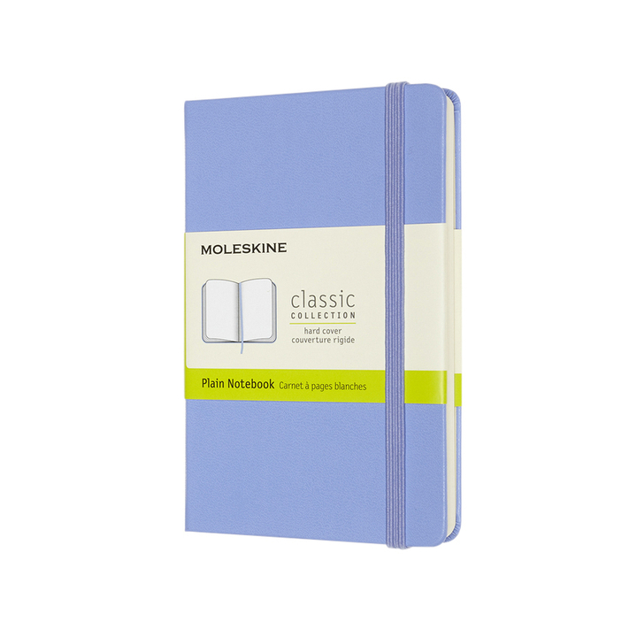 Notitieboek moleskine pocket 90x140 blc hc hydr bl(qp012b42) - 0