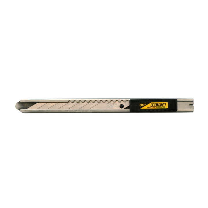 Snijmes olfa sac1 9mm met metalen houder(sac1) - 1