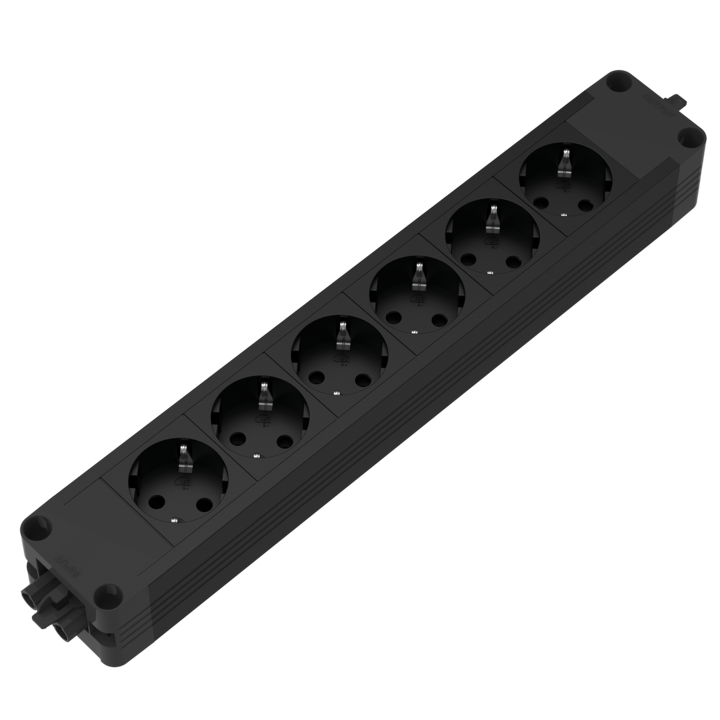 Filex, Block 2.0 - 6-voudig stekkerblok - 0