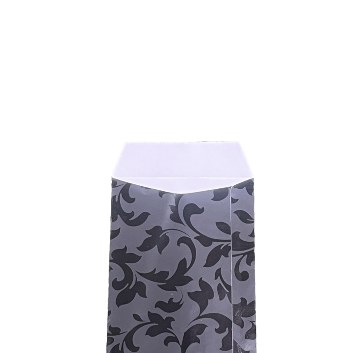 Vlak Zakje Black Barok 10X15Cm, 100 stuks - 0