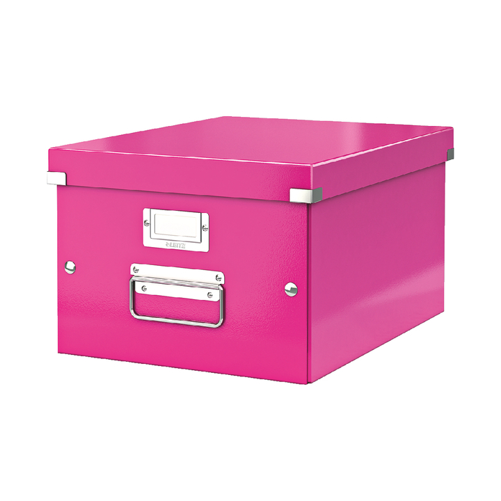 Opbergbox leitz click & store 265x188x335mm roze(60440023) - 0
