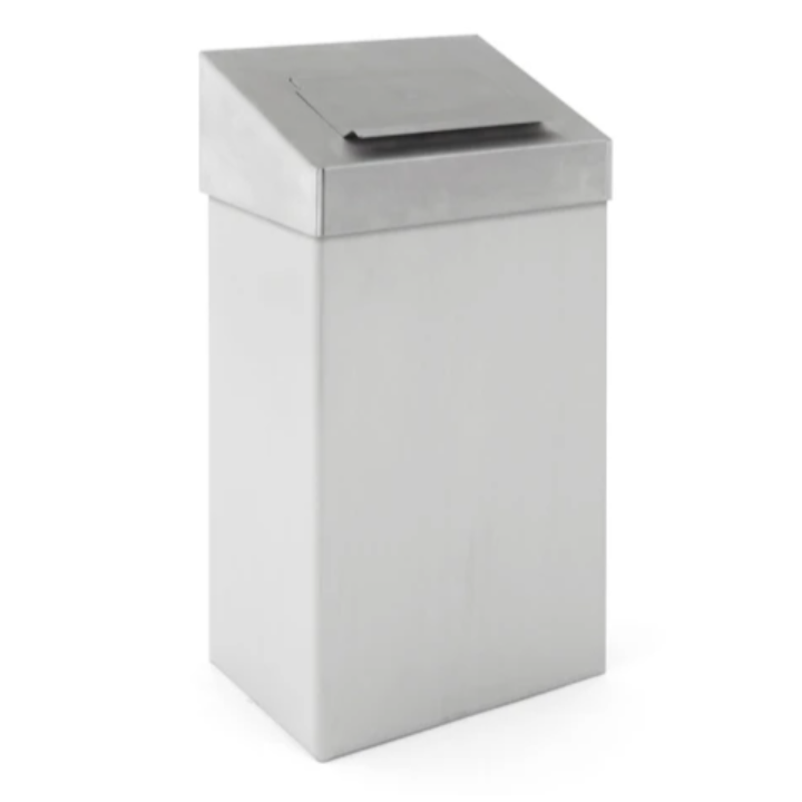 Sanitaire Afvalbak | 18 Liter | Mat RVS | VB 650002 - 0
