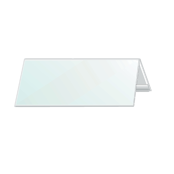 Tafelnaambord durable 8053 105x297mm transp - 0