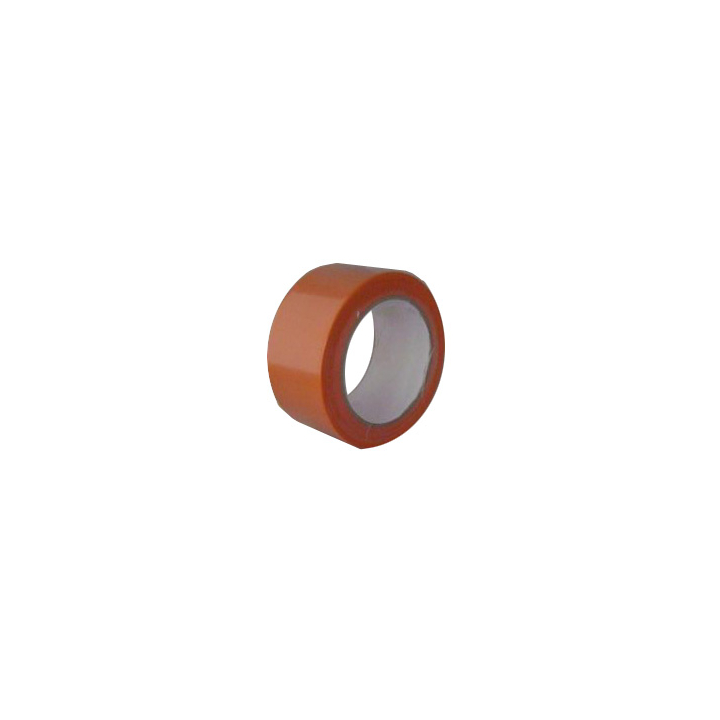 Afplaktape, PVC/Solvent, 50mm x 33m, oranje - 0