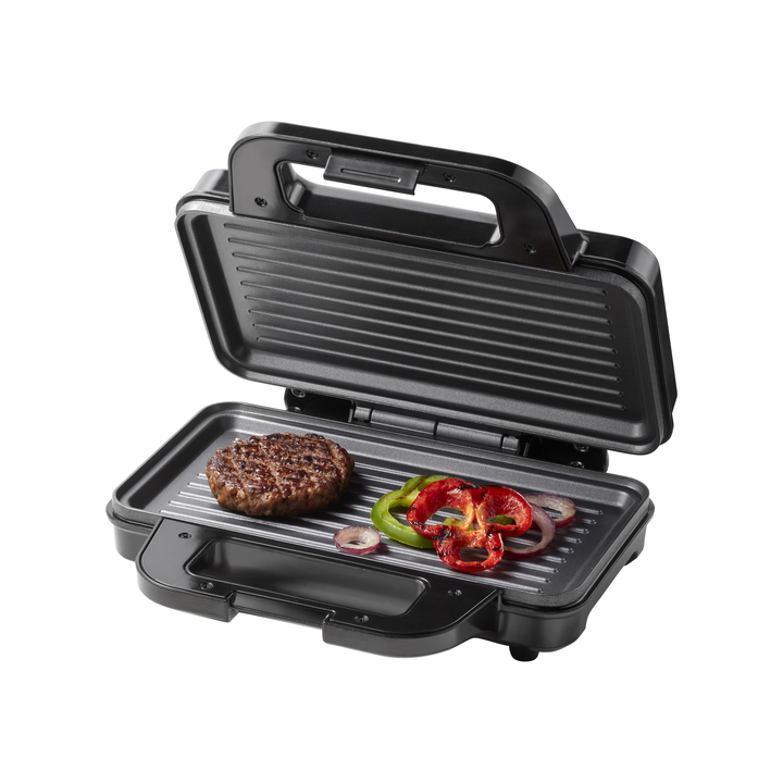 Panini grill tomado zwart rvs(tgp2001s) - 1