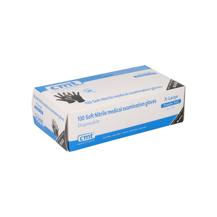 Handschoen cmt xl soft nitril zwart(1304) - 0