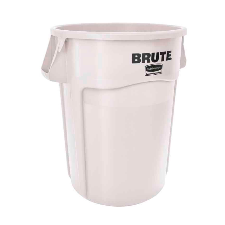 Rubbermaid Brute, afvalbak, 167 liter, wit, VB 002643 - 0